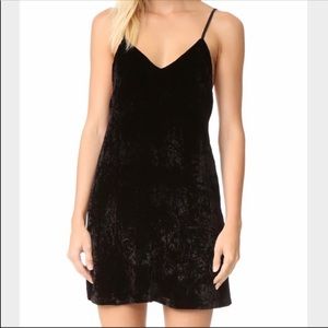 Bishop&Young Mayfair Velvet Sleeveless Slip Dress